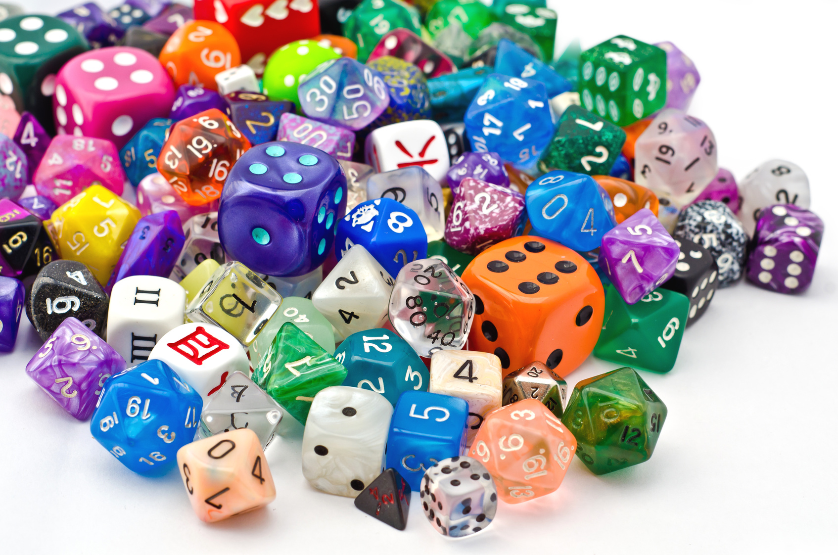 gaming dice