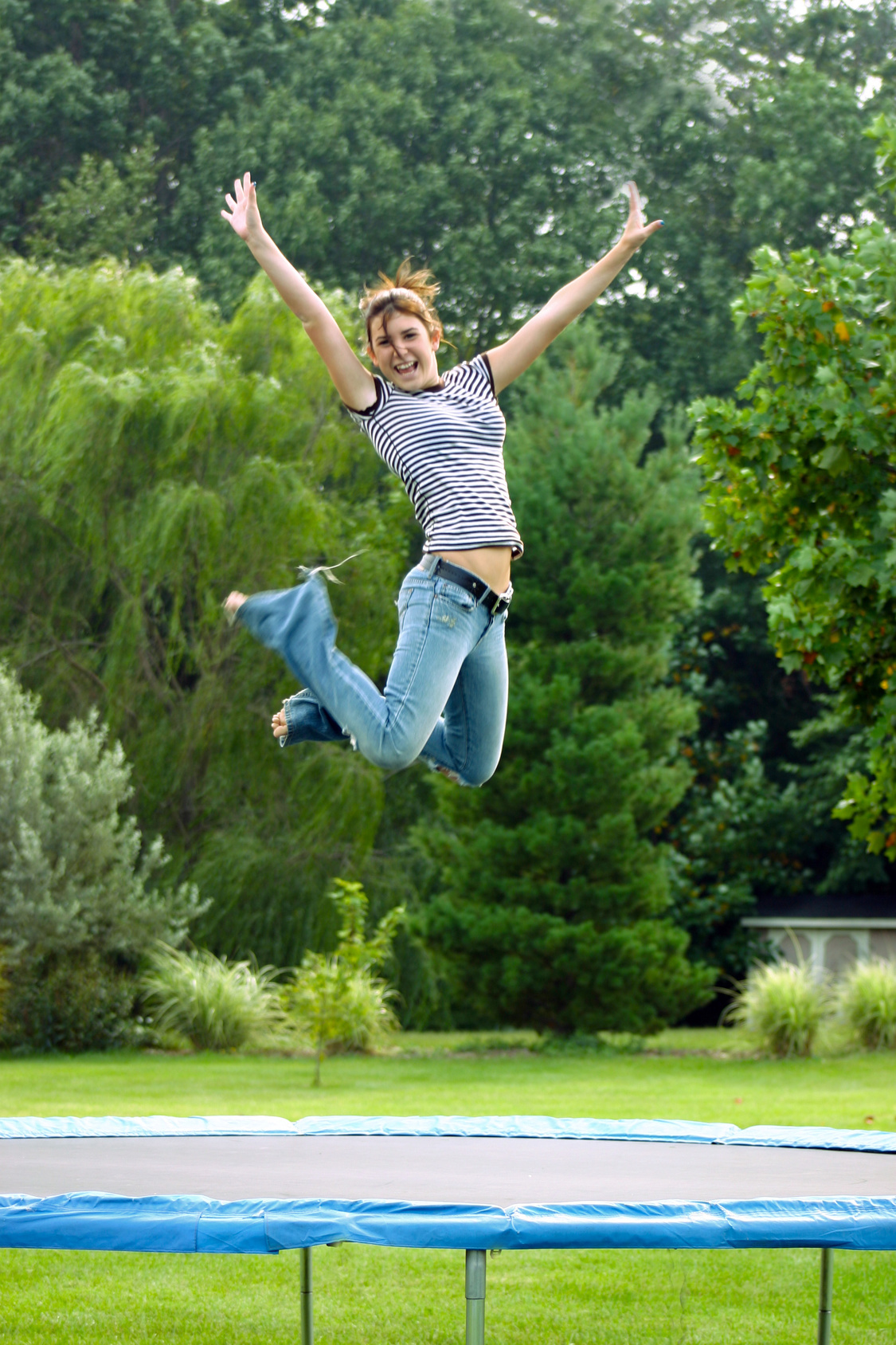 trampolines