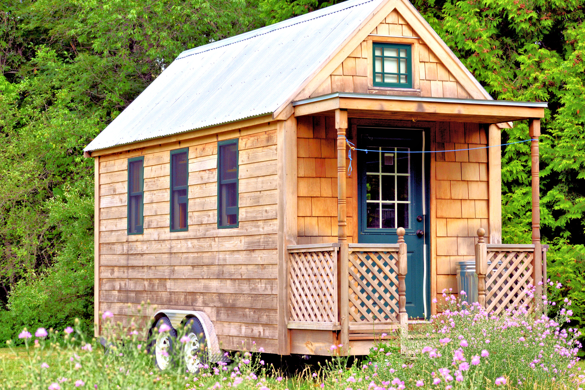 moving into a tiny house