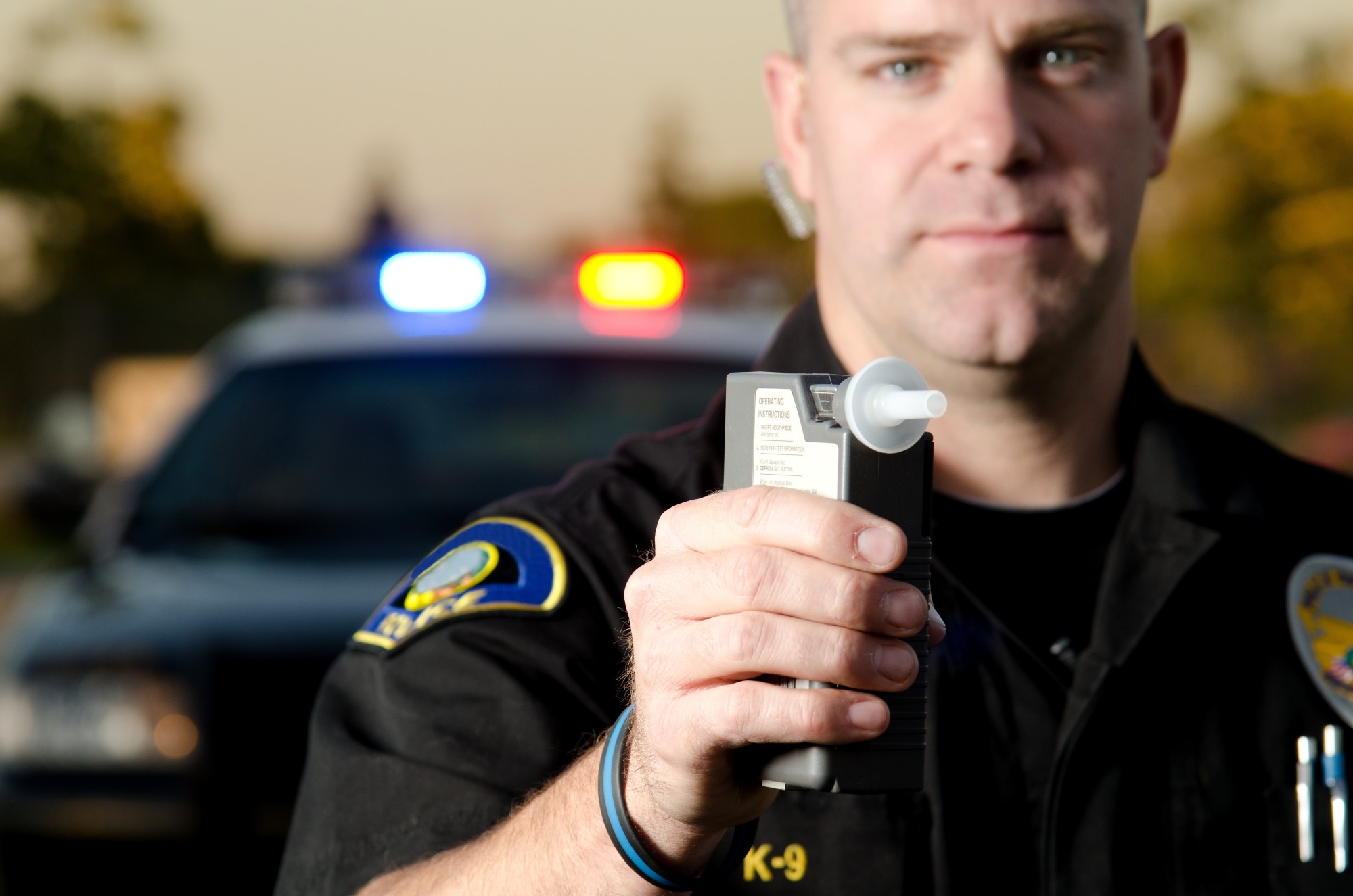 DUI breathalyzer test